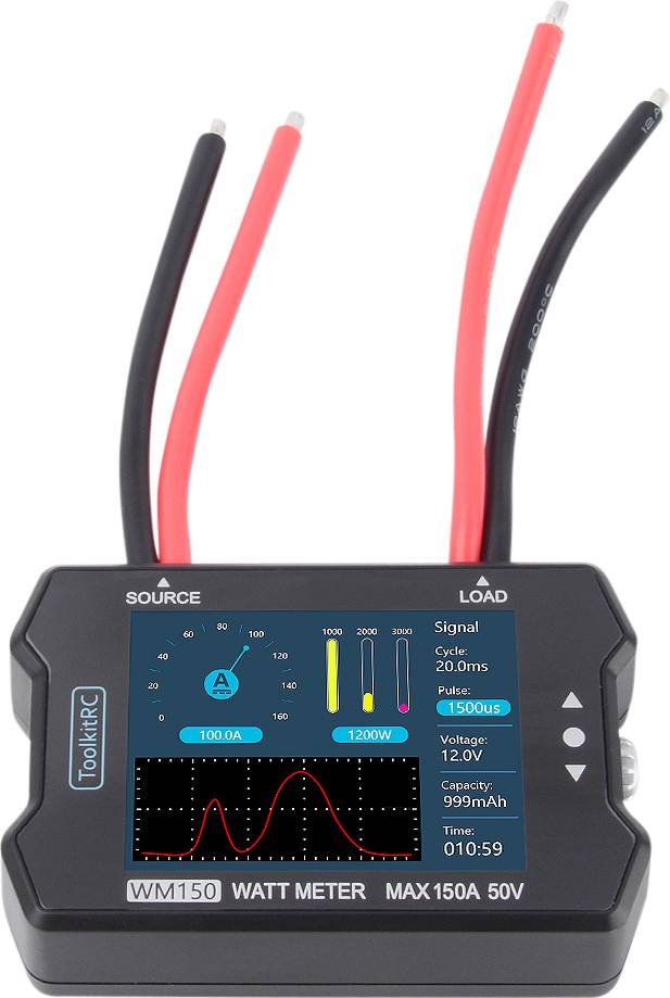 Toolkit RC Power analyzer Connector system: Open cable ends