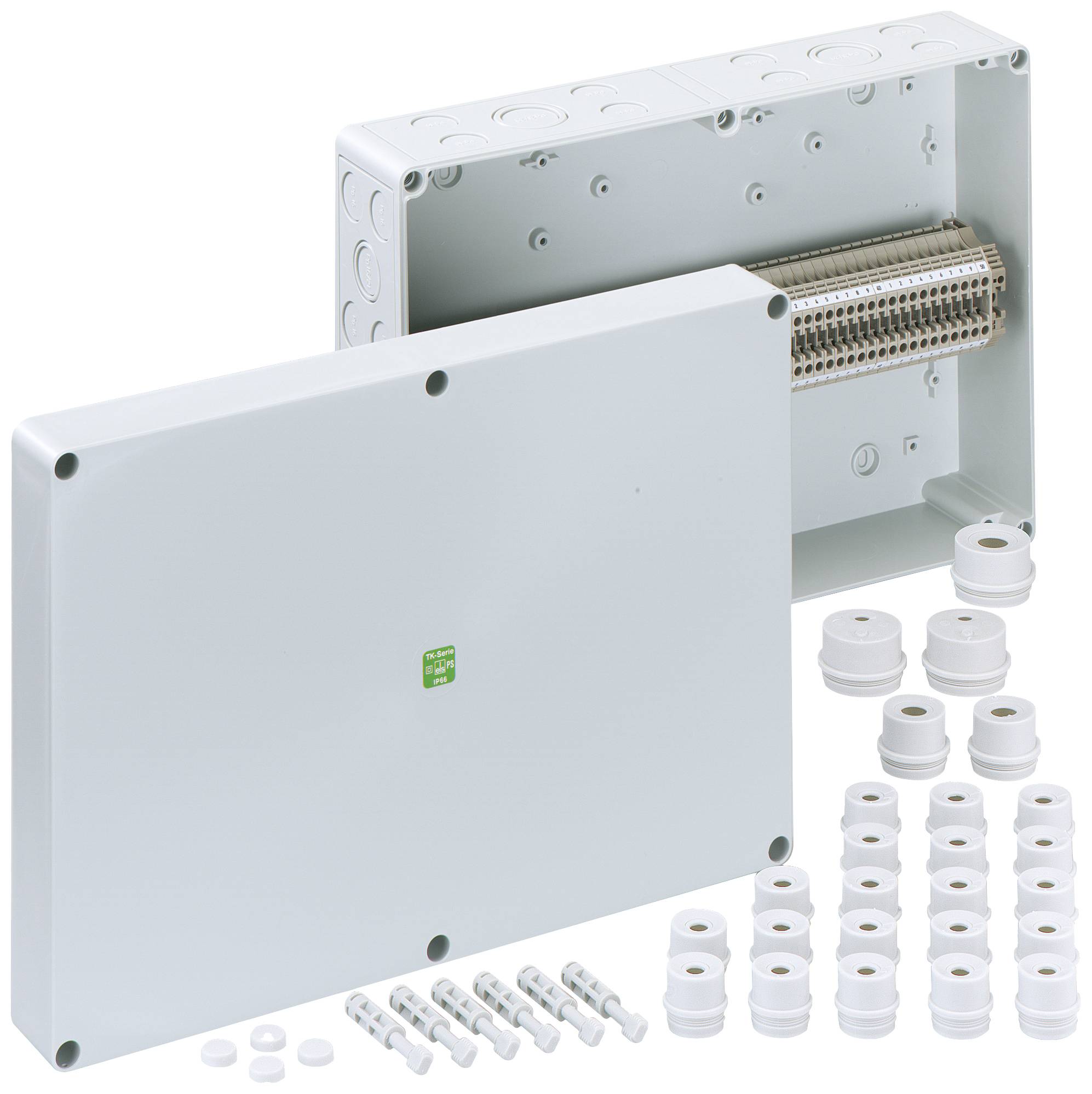 Spelsberg RKi 4/50 SL-50x4q Serial terminal enclosure 254 x 360 x 111 Plastic Grey 1 pc(s)