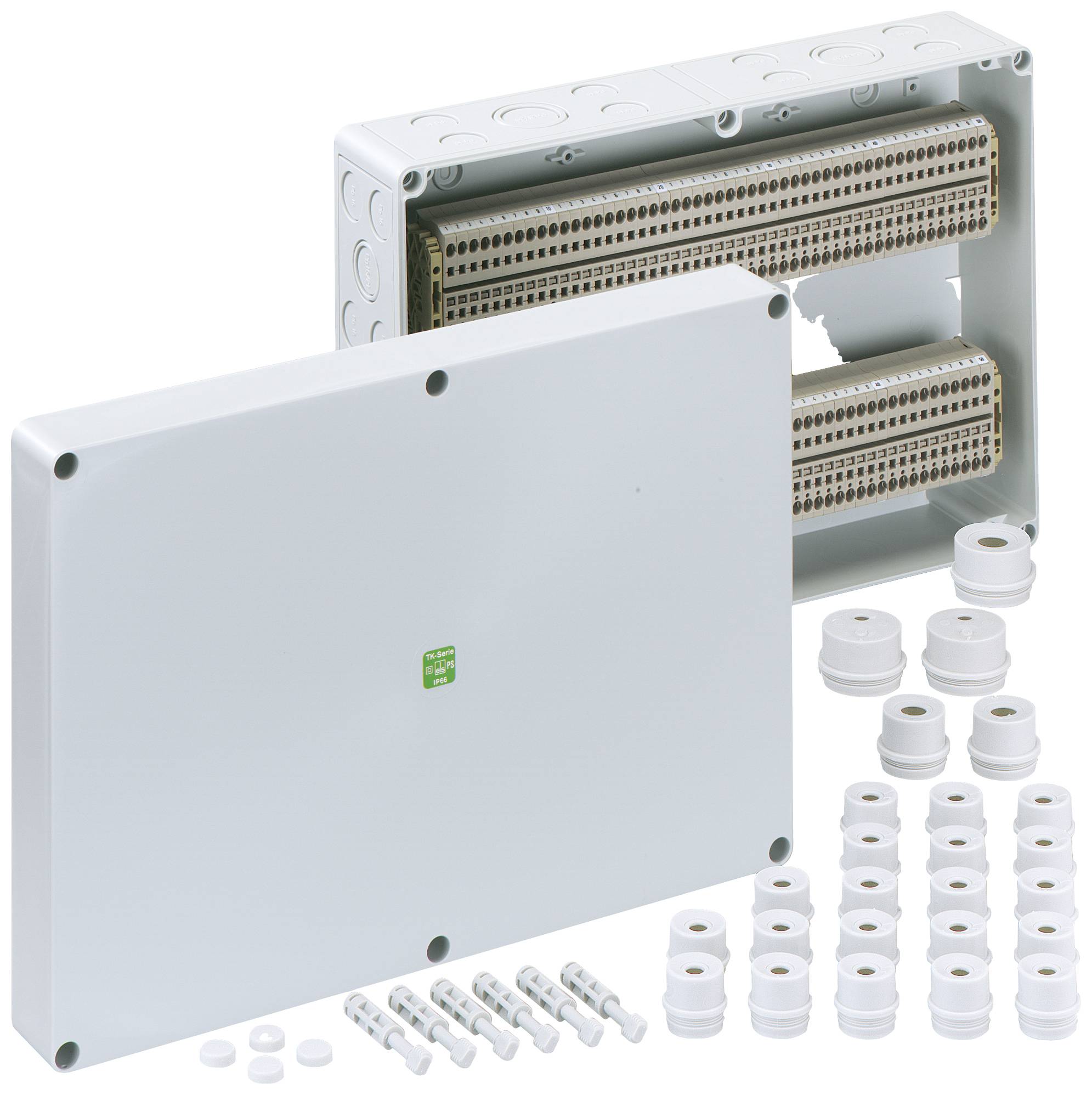 Spelsberg RKi 4/100 SL-100x4q Serial terminal enclosure 254 x 360 x 111 Plastic Grey 1 pc(s)