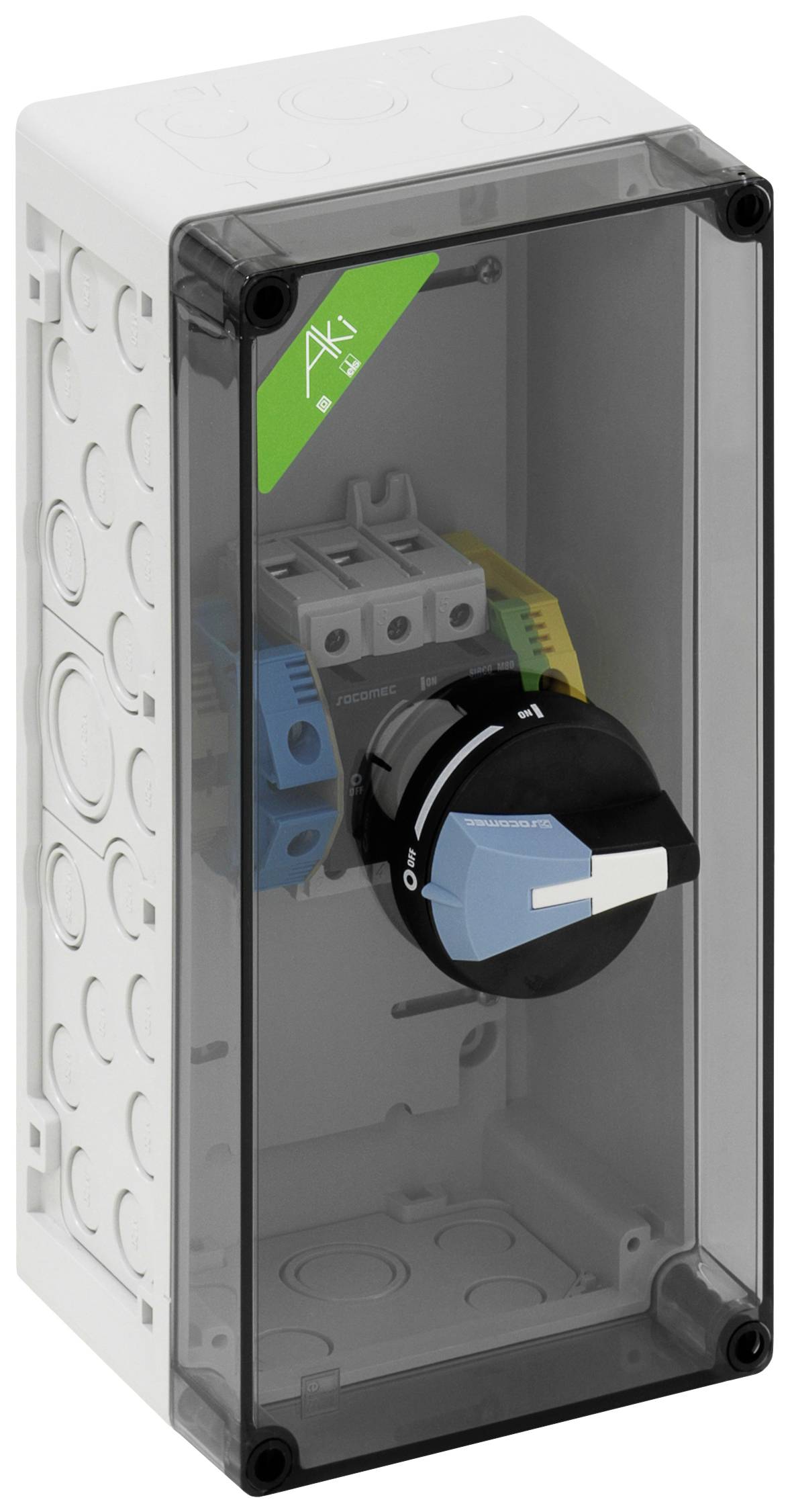 Spelsberg AKi-TE 108 Circuit breaker 1 pc(s) Switching voltage (max.): 690 V AC (W x H x D) 150 x 300 x 132 mm