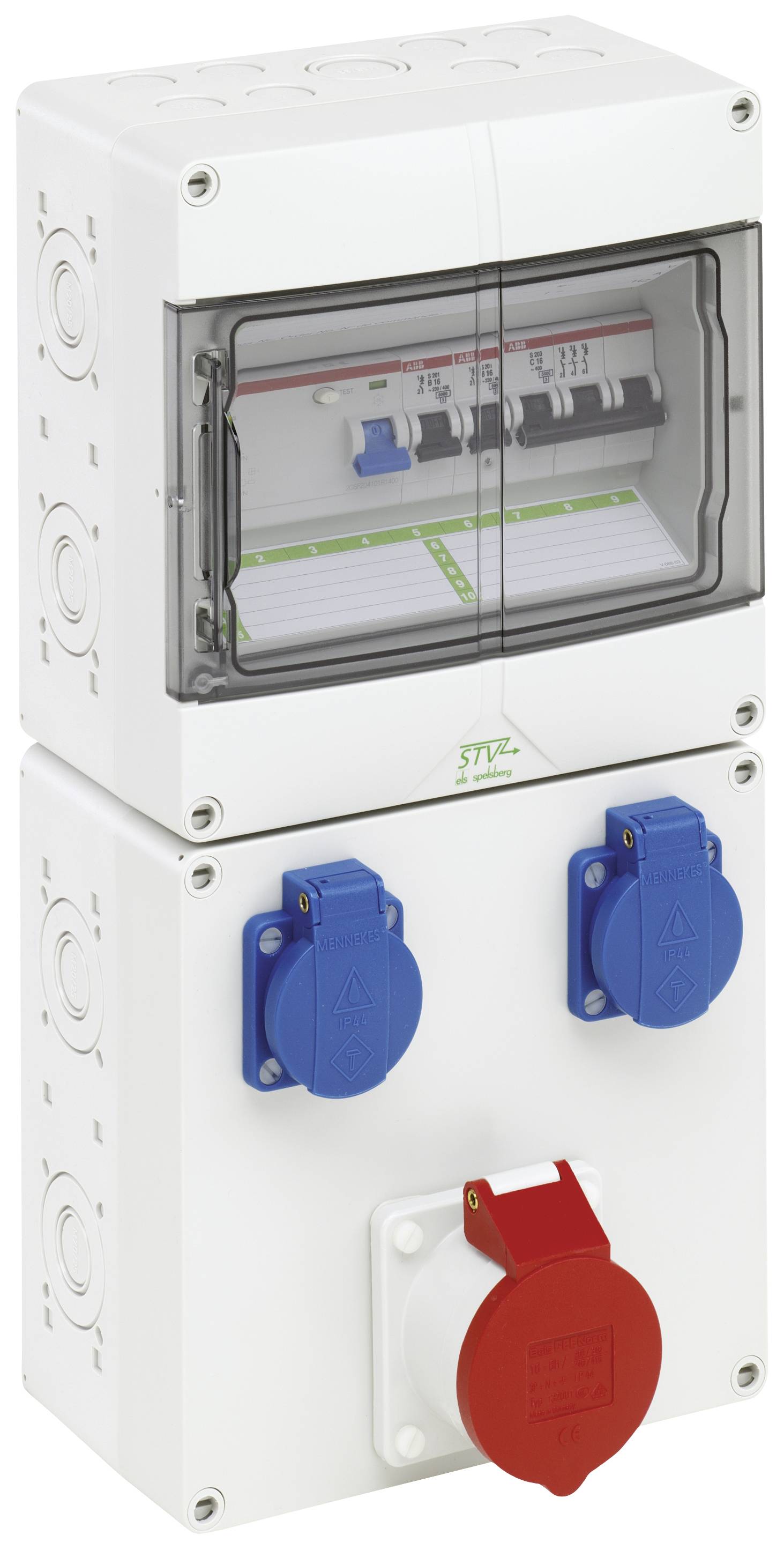 Spelsberg 72941201 STV 912-K Switchboard cabinet Wall Content 1 pc(s)