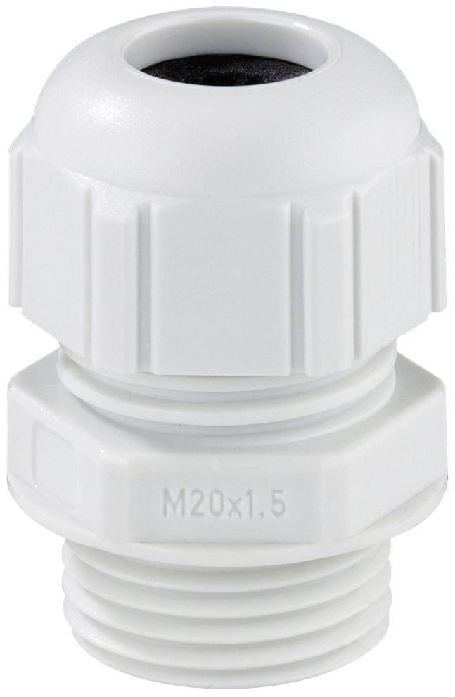 Spelsberg 24843201 Cable gland shockproof, with strain relief M32 Plastic Light grey 1 pc(s)