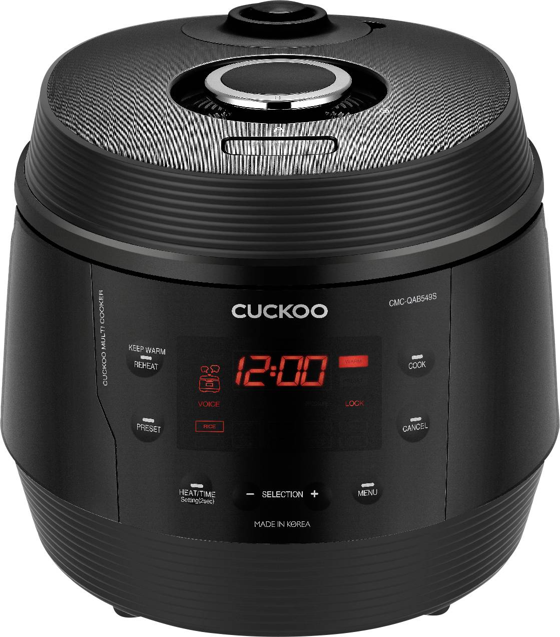 Cuckoo CMC-QAB549S Multi-cooker Black with steam cooker