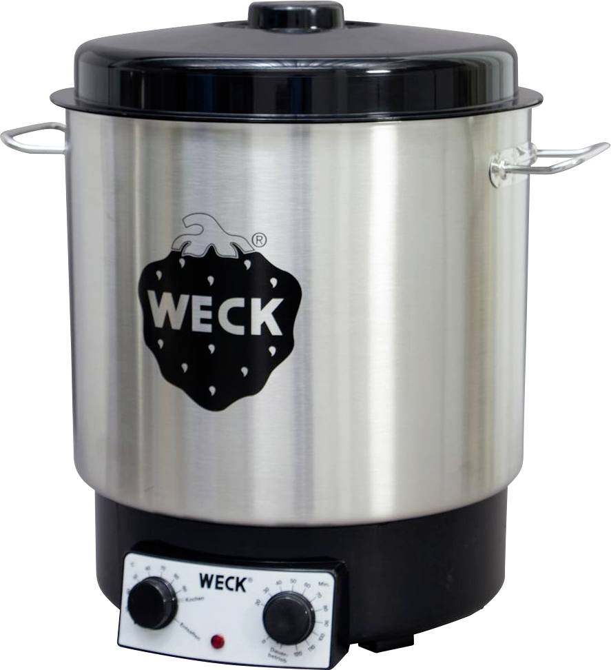WECK WAT 25 Home canning/hot beverage maker Stainless steel, Black