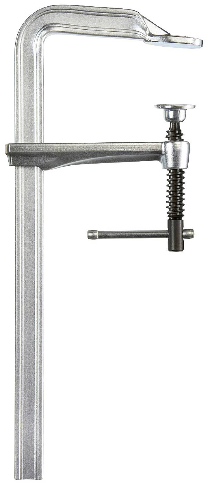 All steel screw clamp GZ-K 300/100 Bessey GZ30-10K Span width (max.):300 mm Nosing length:100 mm