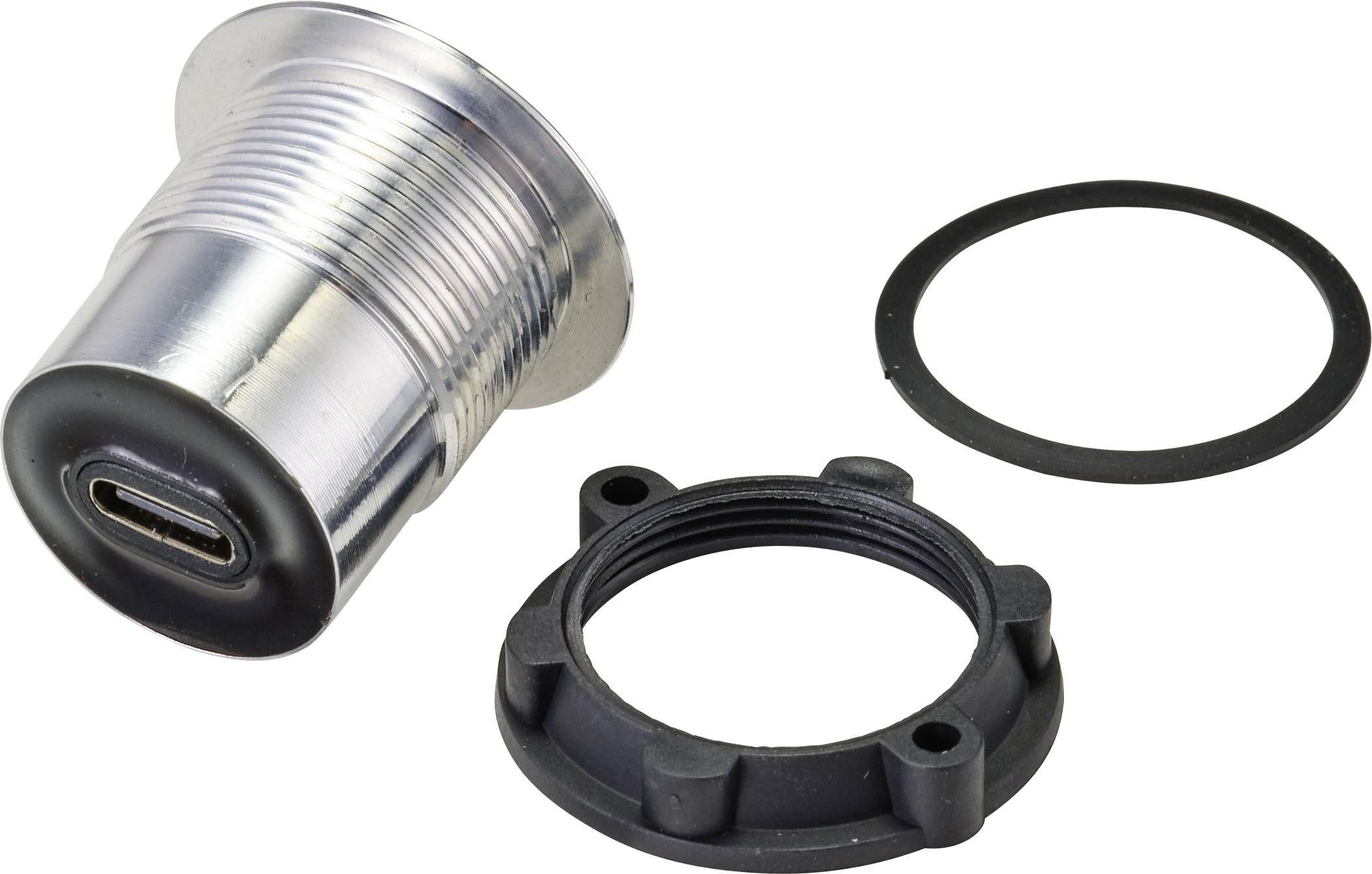 TRU COMPONENTS TC-9534320 USB-mounted socket 3.1 Socket, built-in USB-C® socket Content: 1 pc(s)