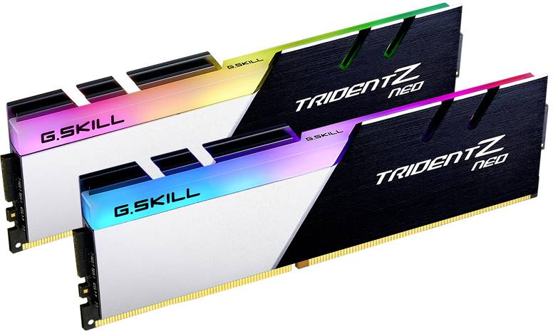 G.Skill Trident Z Neo PC RAM kit DDR4 16 GB 2 x 8 GB Non-ECC 3600 MHz 288-pin DIMM CL16-19-19-39 F4-3600C16D-16GTZNC