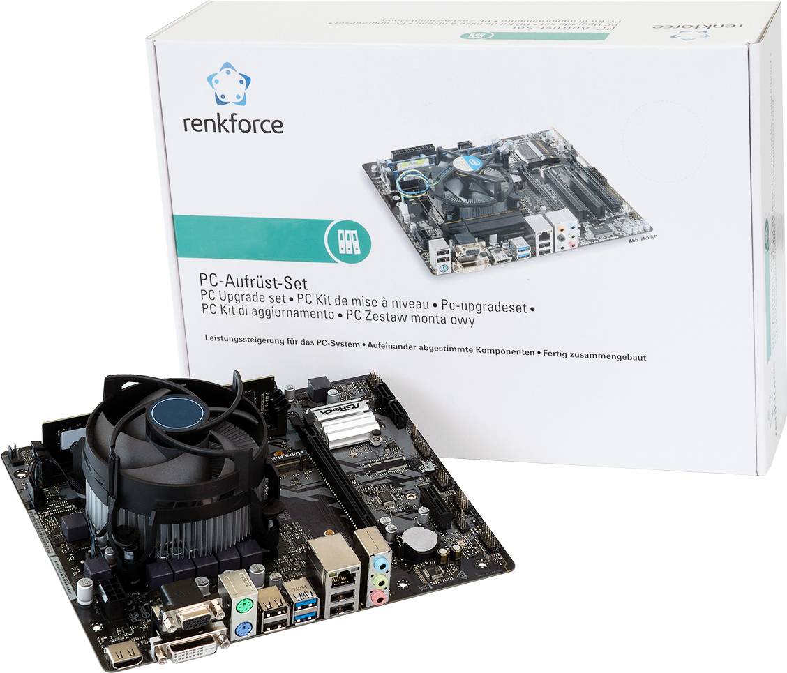 Renkforce PC tuning kit Intel® Core™ i5 i5-11500 4.6 GHz 8 GB DDR4 RAM Micro-ATX