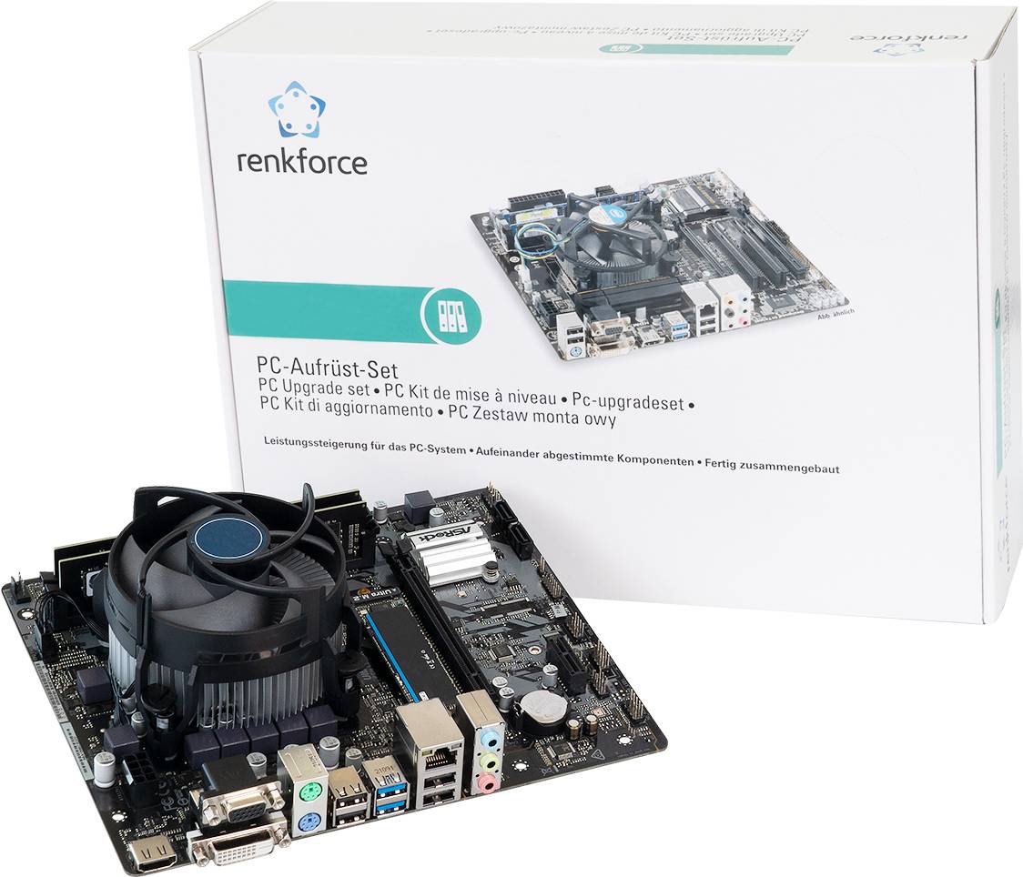 Renkforce PC tuning kit Intel® Core™ i5 i5-11500 4.6 GHz 16 GB DDR4 RAM Micro-ATX