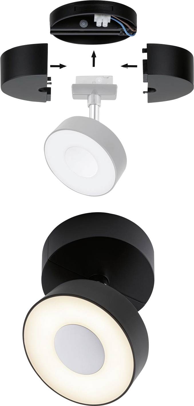 Paulmann Basic light URail Black