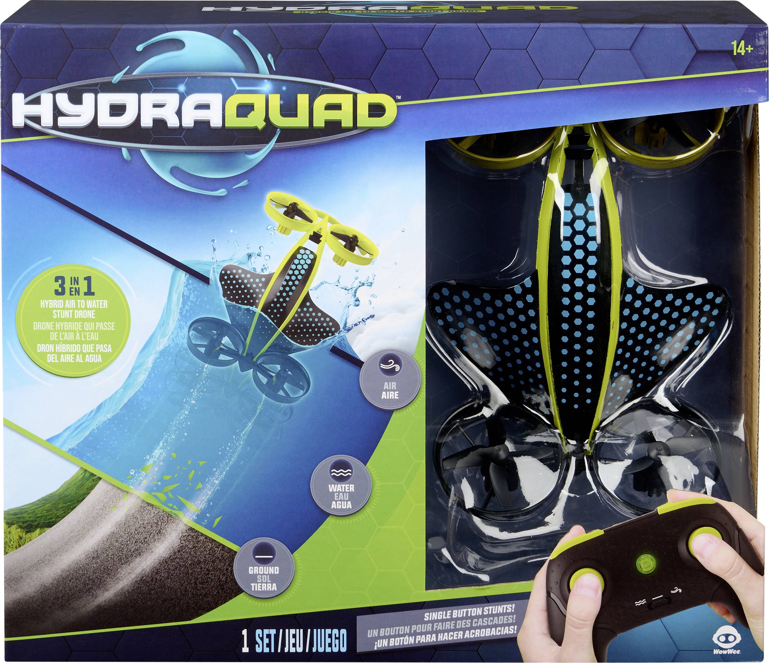 WowWee Robotics HydraQuad Quadcopter RtF Beginner