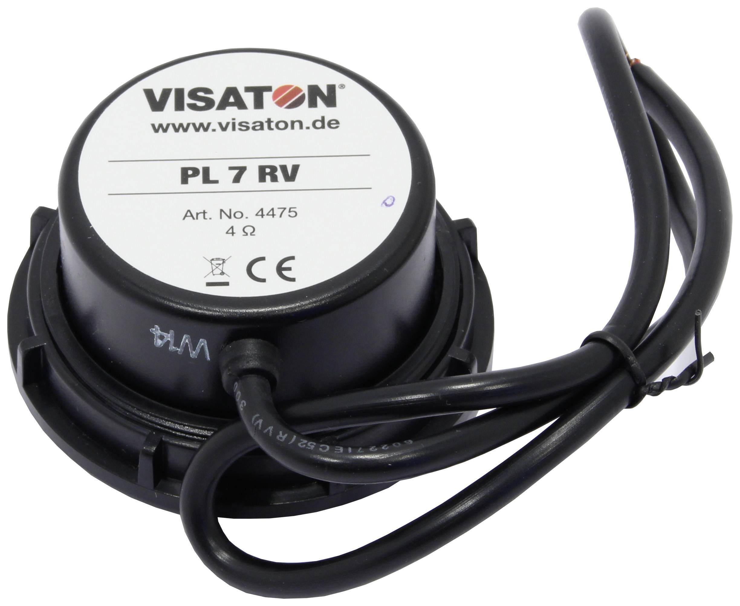 Visaton PL 7 RV - 8 Ohm Flush mount speaker 1 pc(s)