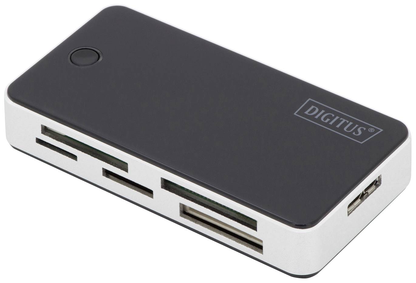 Digitus DA-70330-1 External memory card reader USB A (USB 3.0), USB type A Black/white