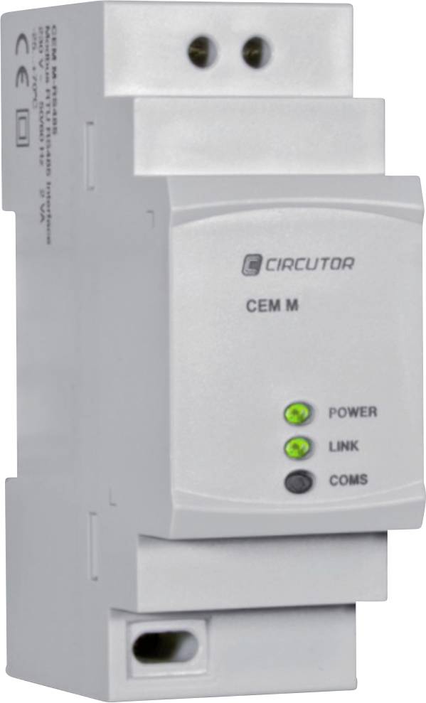 Circutor CEM-M-RS485 CEM-M-RS485 Electricity meter (3-phase) 10 A Single 1 pc(s)