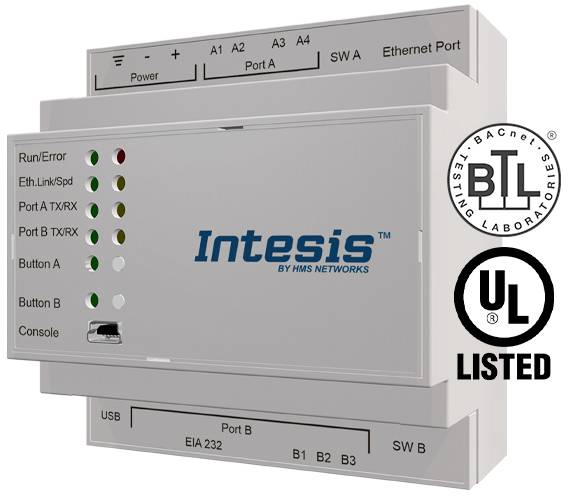 Intesis INBACMEB0100000 M-BUS Gateway 1 pc(s)