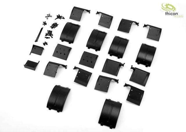 Thicon Models 50247 1:14 Mudguards 6 pc(s)