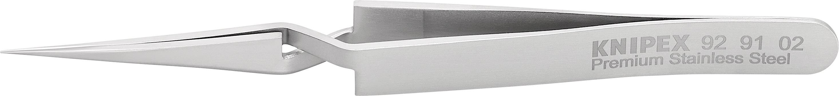 Knipex 92 91 02 Reverse action precsion tweezers Pointed, fine, extra slim 120 mm