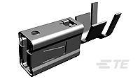 Black and white 3D model of a technical component, likely a magnetic resonance component. Side view with sharp edges.
