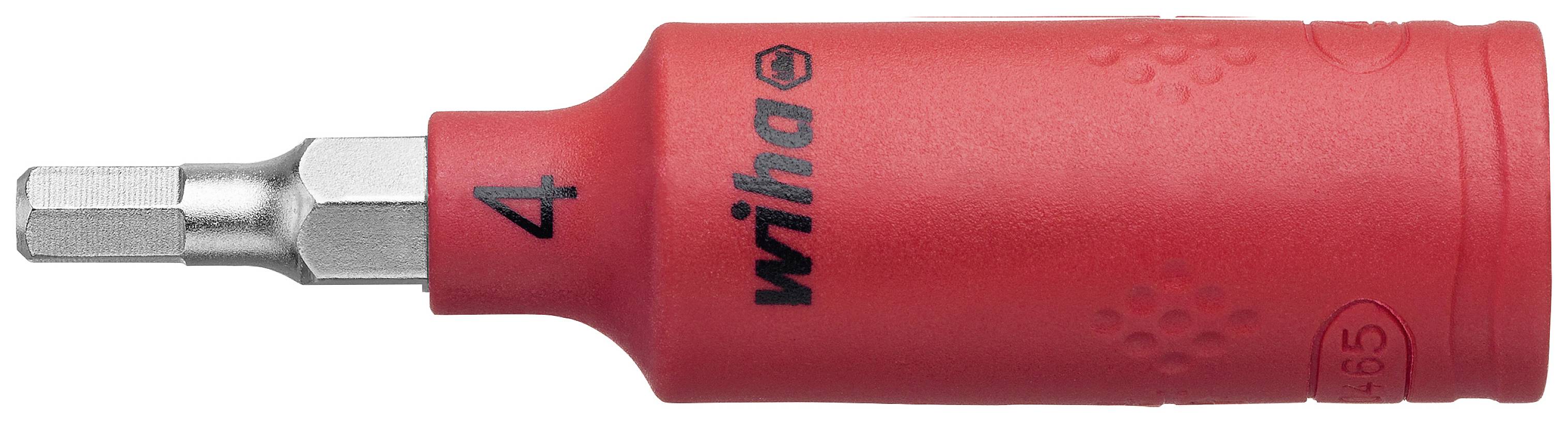 Wiha 43110 Allen Bits 4 mm 1-piece 1/4" (6.3 mm)