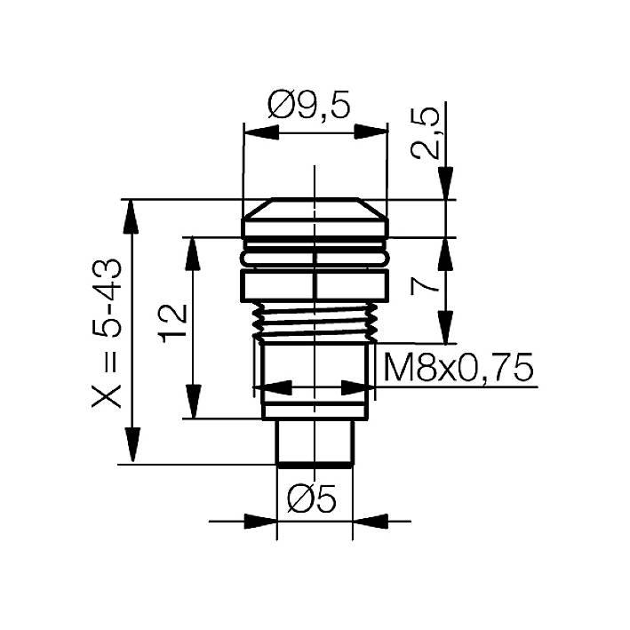 Signal Construct SLQ08KL162M Light pipe Through-hole mounting Box