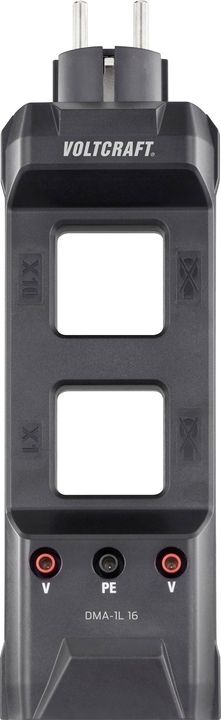 VOLTCRAFT DMA-1L 16 Adapter - Dark grey