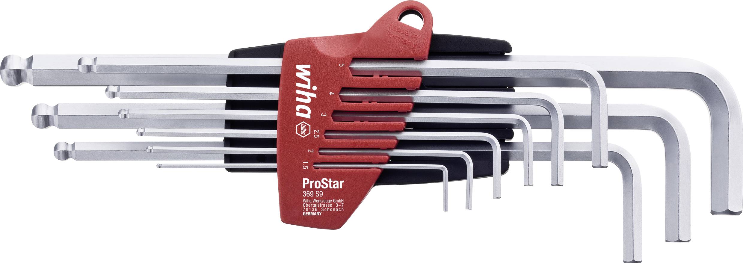 Wiha Allen Allen key set 9-piece