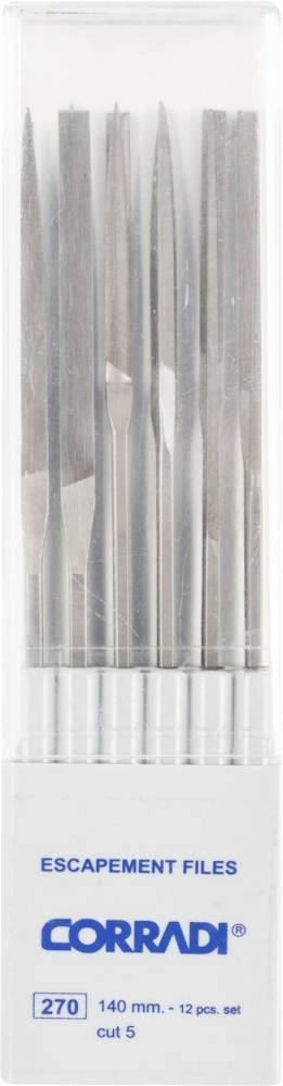 PFERD 19502706 Watchmakers file set Length 140 mm 1 pc(s)