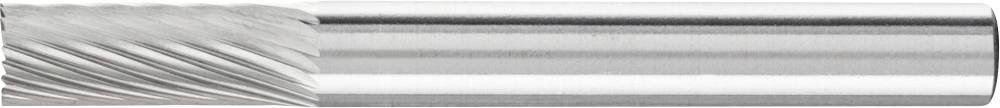 Metal cutting tool with a spiral cutting edge and smooth shank, for machining materials.