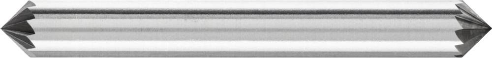 Metal drill with two pointed ends, suitable for precise drilling work.