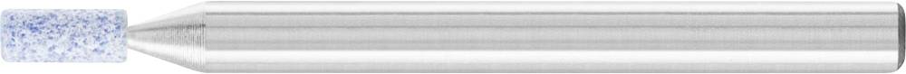 A pencil with a white shaft and blue tip. Perfect for drawing and writing.