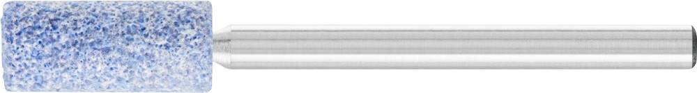 Ceramic nail drill bit with blue structure, suitable for nail treatment and care.Translation to British English:Ceramic nail drill bit with blue structure, suitable for nail treatment and maintenance.