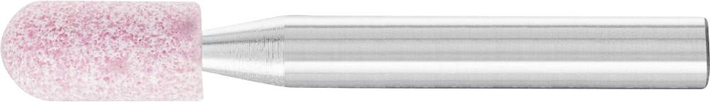Grinding pin with a pink grinding head and silver shaft, for use in handheld grinding machines.