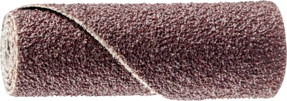 A roll of sandpaper with coarse grit, suitable for sanding wood or metal surfaces.