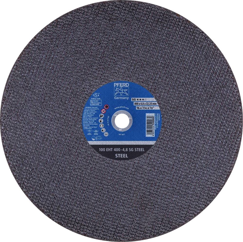 PFERD TOOLS 100 EHT 400-4,8 SG STEEL/22,23 61329822 Cutting disc (straight) 400 mm 10 pc(s) Cast iron, Steel