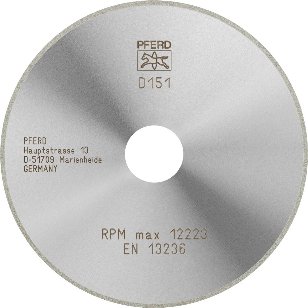PFERD 68412115 D1A1R 125-1,4-20 D 151 GAD Diamond cutting disc Diameter 125 mm Bore diameter 20 mm Duroplast, Glass, Carbide