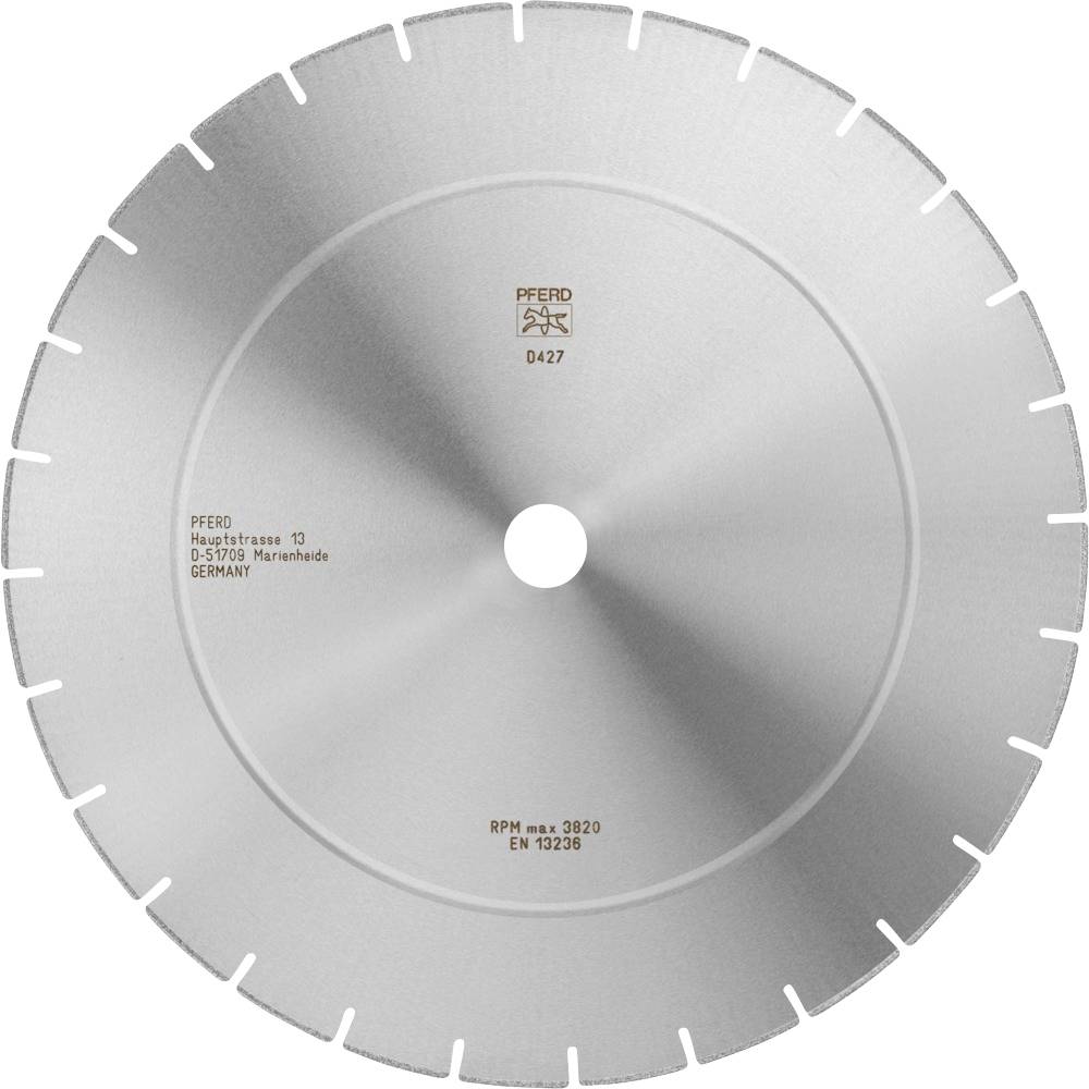 PFERD 68440137 D1A1RSS 400-3,8-30,0 D 427 GAS2 Diamond cutting disc Diameter 400 mm Bore diameter 30 mm Duroplast, Industrial