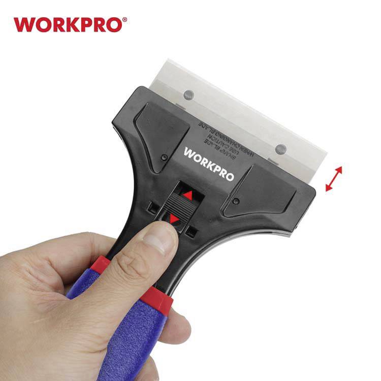 WorkPro W018001WE Glass & Tile Scraper 89 mm