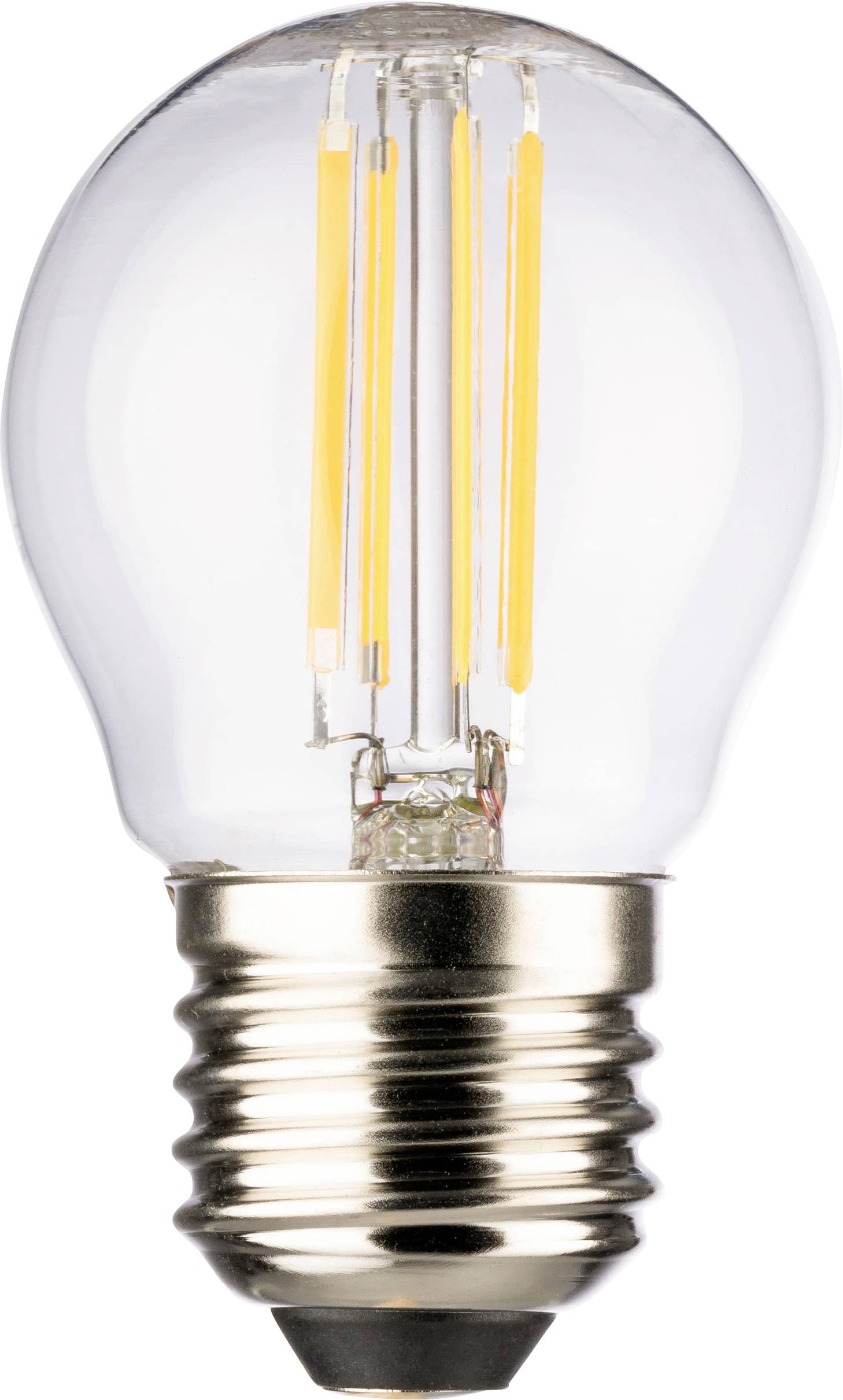 Müller-Licht 400403 LED (monochrome) EEC F (A - G) E-27 Teardrop shape 2.2 W = 25 W Warm white 1 pc(s)