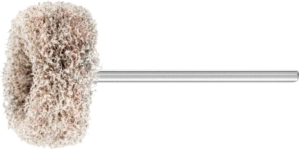 A cylindrical-headed abrasive shaft polisher used for surface finishing.