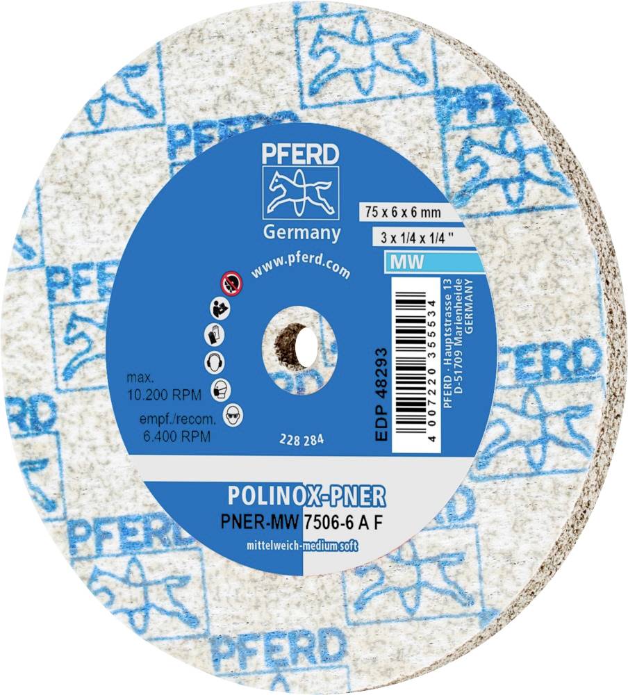 PFERD 44691422 Abrasive wheel 75 mm 5 pc(s)