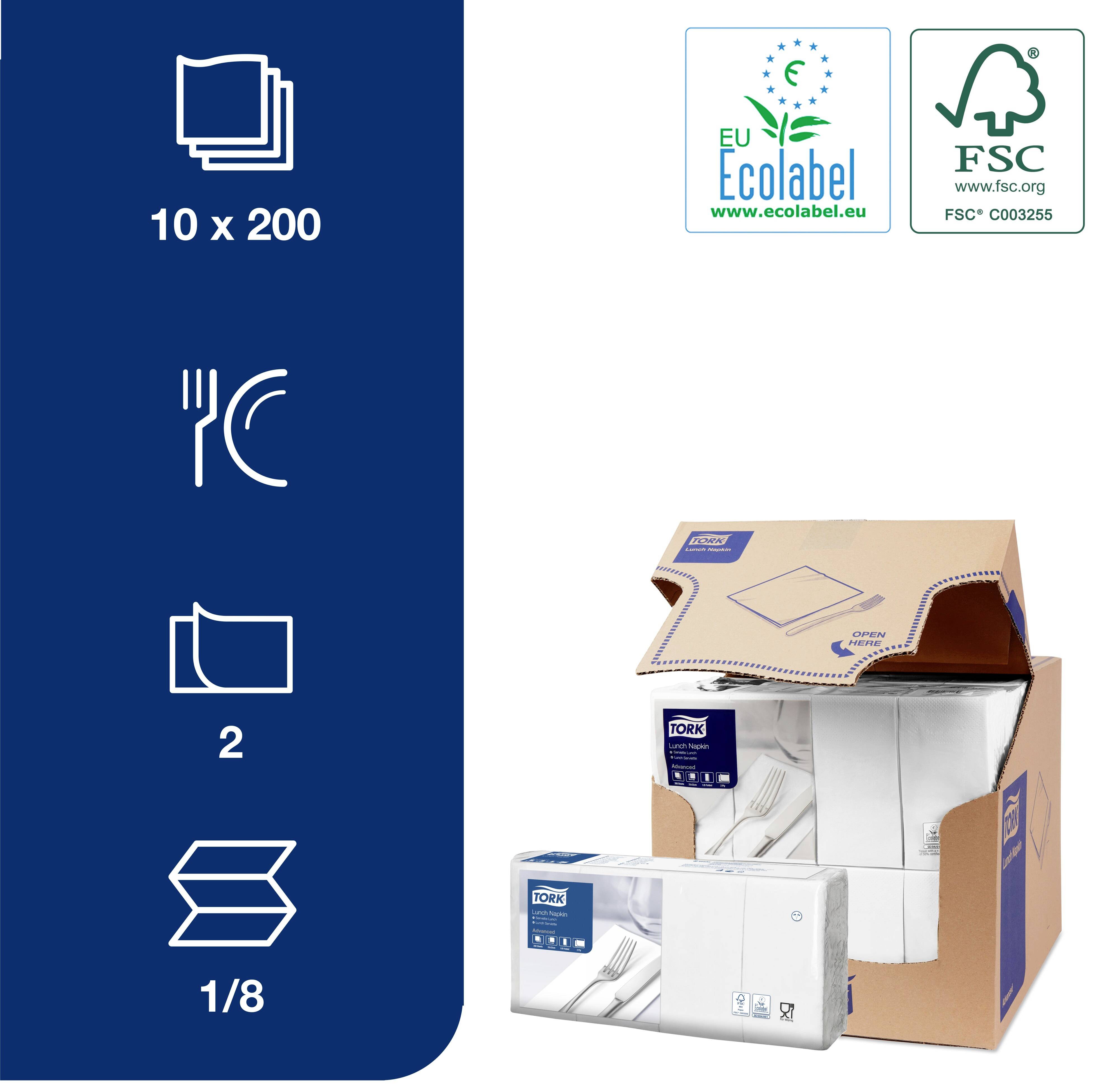 TORK Paper napkin 477402 2000 pc(s)