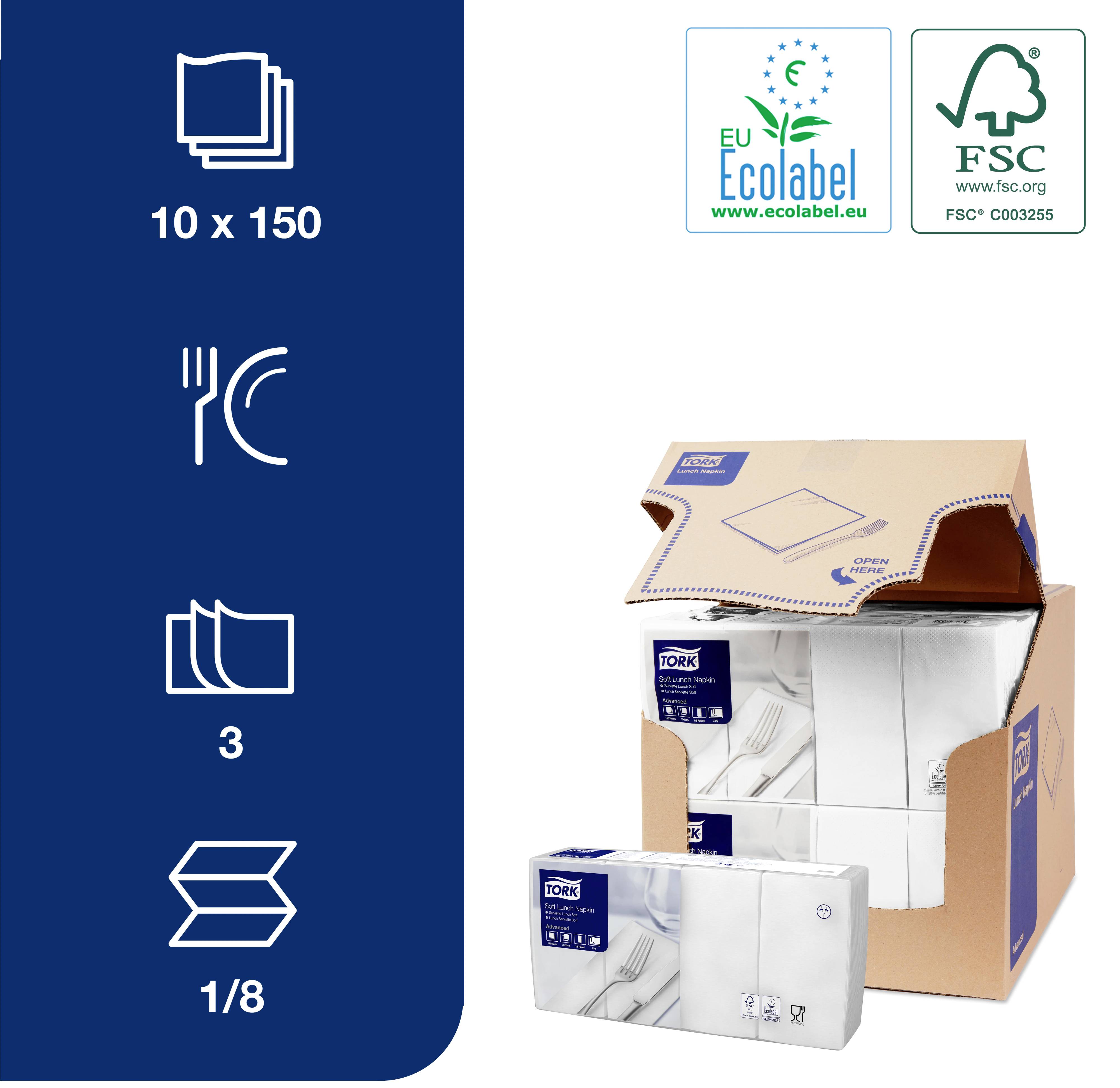 TORK Paper napkin 477416 1500 pc(s)