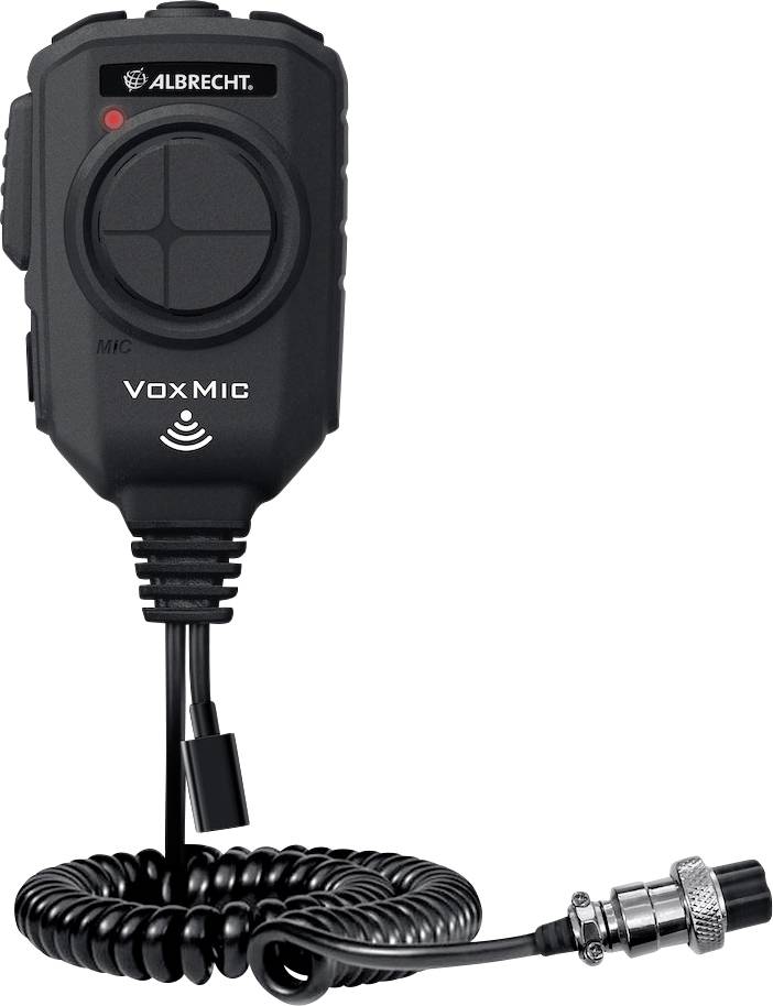 VOX microphone Albrecht Albrecht VOX Mikrofon 6-polig mit ANC und 3000mAh Batterie 42100