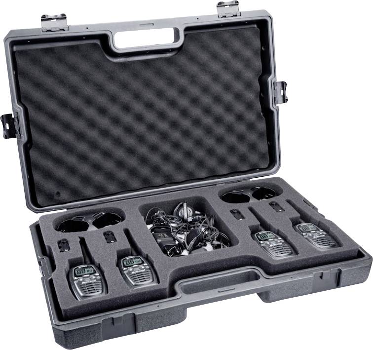 Midland Work Edition Set 4x G7 Pro C1090.19 PMR handheld transceiver 4-piece set