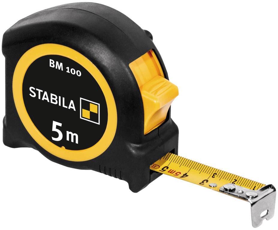 Stabila BM 100 (cm) 19568 Tape measure 5 m Acrylonitrile butadiene styrene