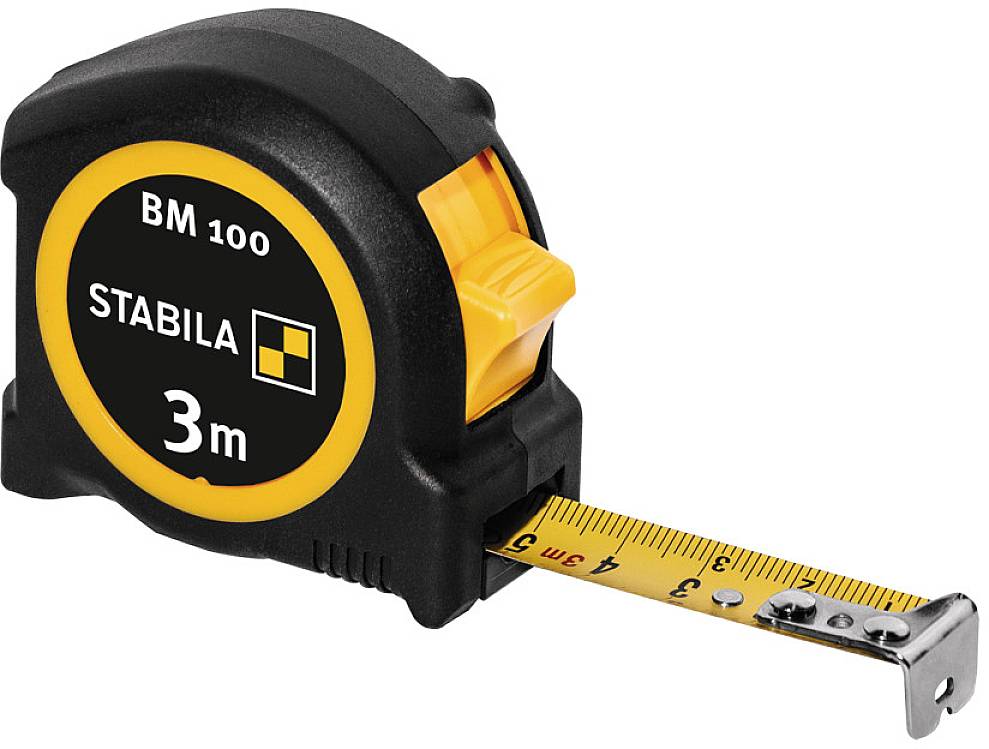 Stabila BM 100 (cm) 19570 Tape measure 3 m Acrylonitrile butadiene styrene