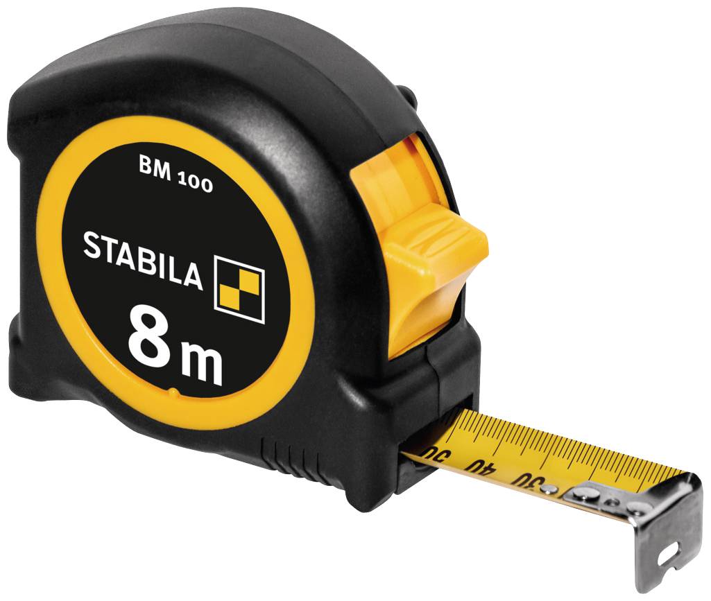 Stabila BM 100 (mm) 19579 Tape measure 8 m Acrylonitrile butadiene styrene