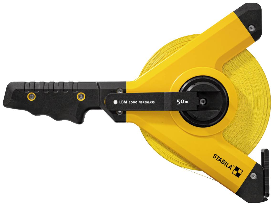 Stabila LBM 1000 Fibreglass (cm) 19663 Tape measure 50 m Acrylonitrile butadiene styrene