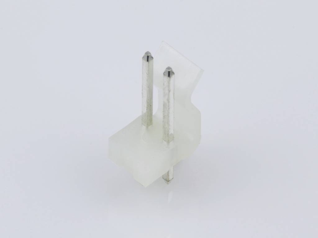 Molex Built-in pin strip (standard) Total number of pins 2 Contact spacing: 3.96 mm 09652028 Bag