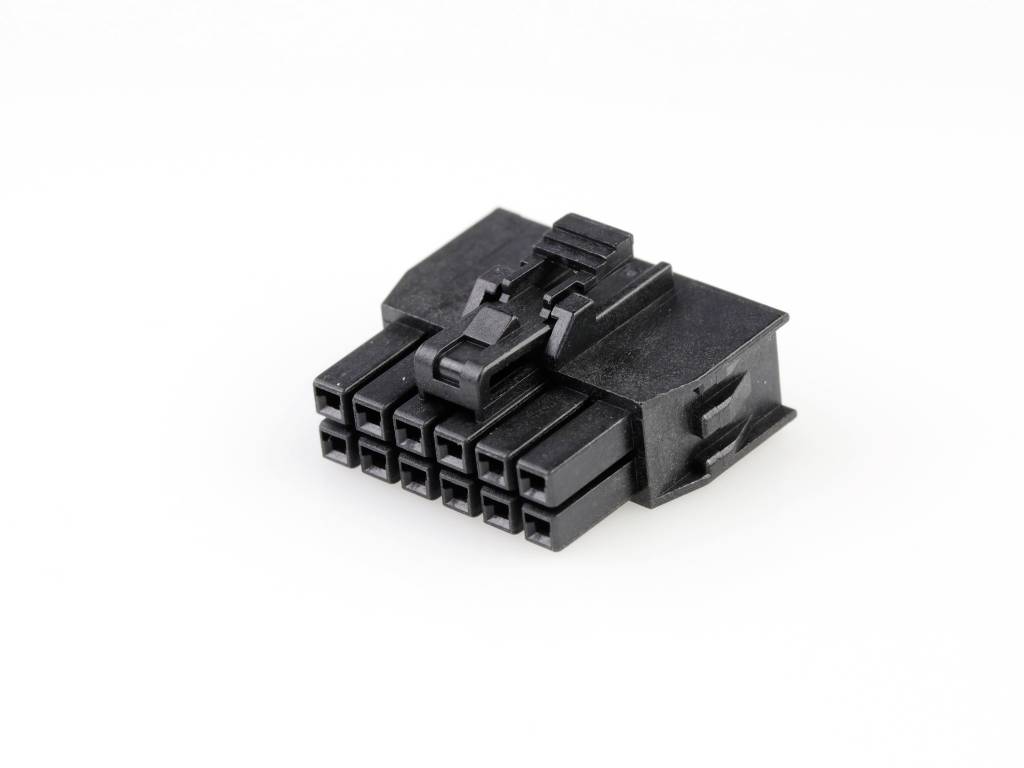 Molex Socket housing cable Total number of pins 12 Contact spacing: 2.5 mm 1053081212 Bag